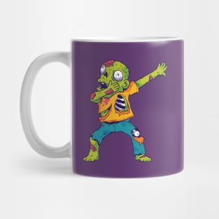 Funny Dabbing Zombie | Cute Halloween Monster Mug